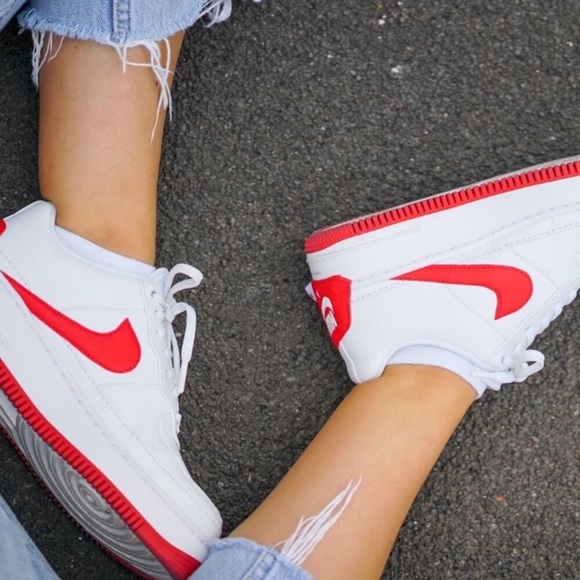 Nike Shoes - Red Af1s